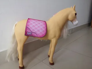 Nancy con su caballo