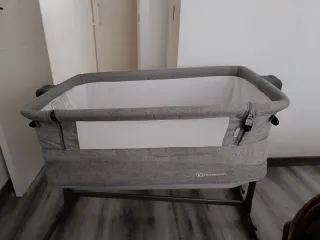 Minicuna gris Kinderkraft