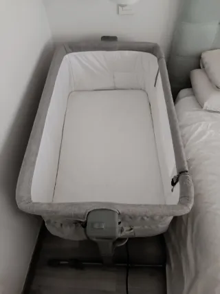 Minicuna gris Kinderkraft