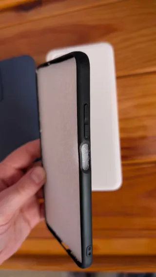 Custodia per telefono Redmi Note 11 Blu/Bianco/Nero