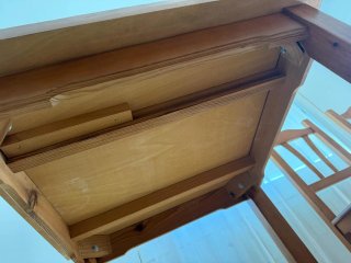 Mesa y 4 Sillas Comedor Madera