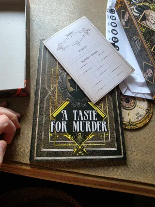 Juego de mesa A Taste for Murder