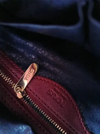 Bolso Tous Original Morado y Dorado