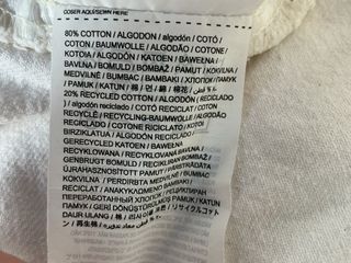 Peto Mango blanco Talla M Tirantes ajustables Mono