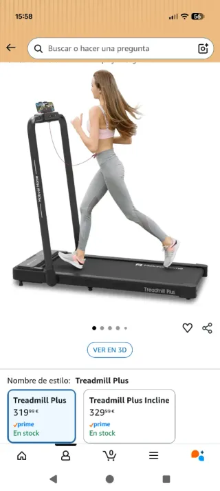 Cinta de correr Mobvoi Home