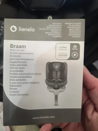 Silla coche Lionelo Braam S65 Carbon