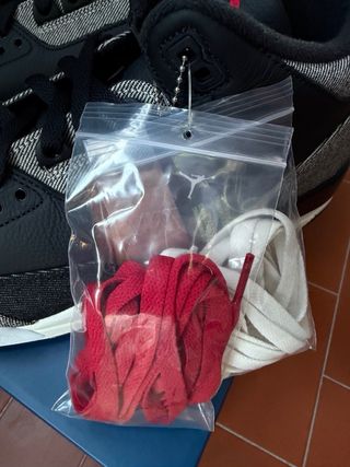 Jordan 3 x Levi's Black 45.5eu 11.5us