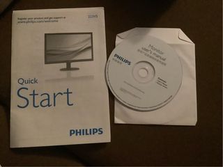Monitor Philips Negro 223VS QUICK Start