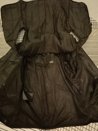 Chaqueta Moto SHIMA Mujer Negra y Amarilla