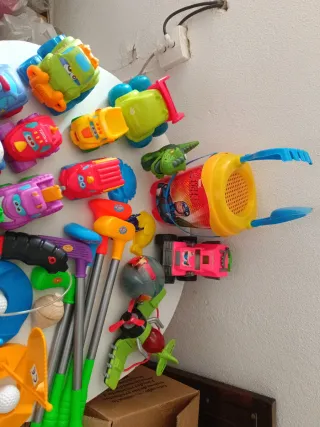 Lote Giocattoli per Bambini: Macchine Tonka, Golf, Cubo