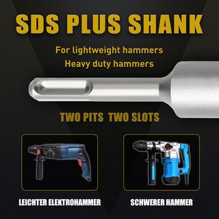 Broca de mampostería SDS de 6 mm x 350 mm de largo