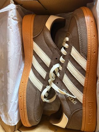 Zapatillas Adidas Handball Spezial Marrones