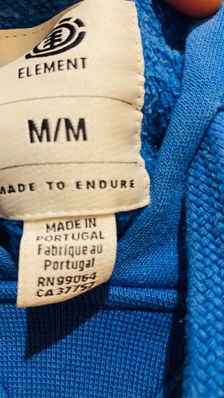 Sudadera Element Azul