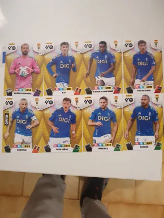 Cartas Adrenalyn 2025/26 Real Oviedo