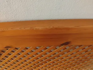 Cabecero de matrimonio madera Provenzal