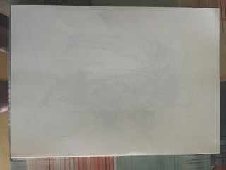 Litografía Antonio Saura