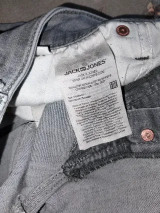 Vaqueros Jack & Jones hombre grises