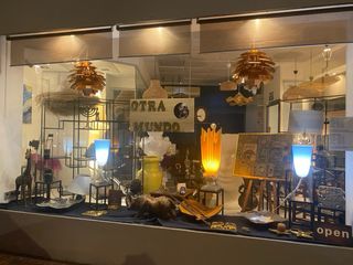 Lampade Kartell Toobe Blu Trasparente 55 cm