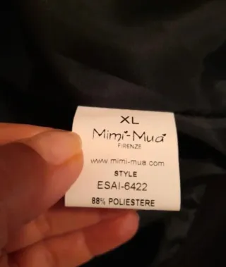 Blazer donna nero zip taglia 46