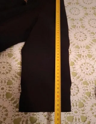 Blazer donna nero zip taglia 46