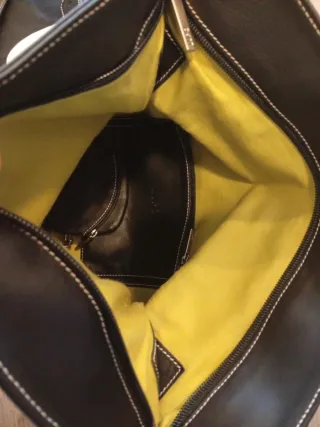 Bolso Lupo Negro Piel