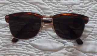 Gafas de sol Risky marrones y doradas