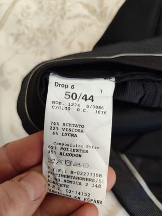 Traje de ceremonia Enzo Romano negro