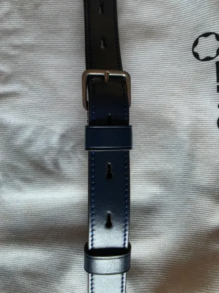 Bolso Montblanc Meisterstück Mediano Azul, 1600€