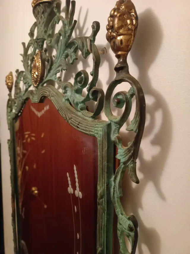 Espejo Vintage Metal y Cristal