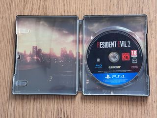 Resident Evil 2 PS4 Steelbook