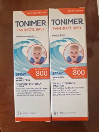 Tonimer Panthexy Baby Spray Decongestionante