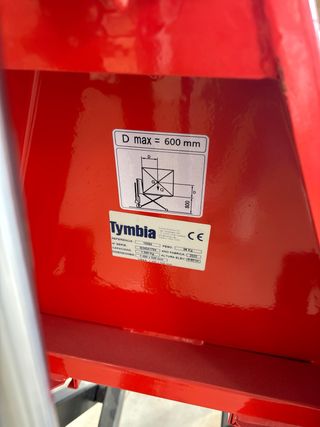 Traspaleta Tijera Profesional Roja con envío