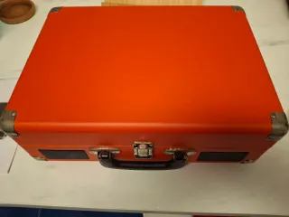 Tocadiscos Bluetooth Rojo