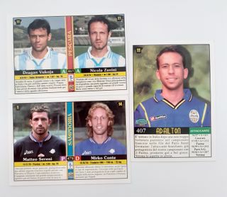Figurine Calciatori Cards Mundicromo 2001