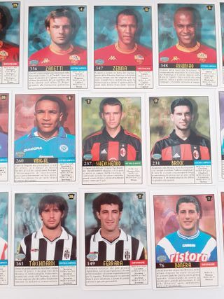 Figurine Calciatori Cards Mundicromo 2001