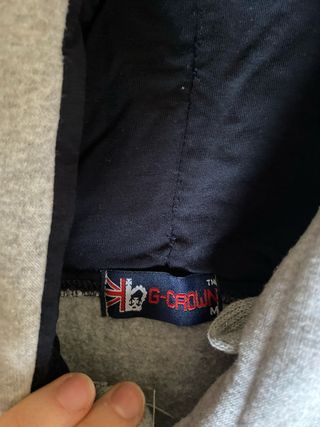 Sudadera London England Gris