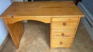 Escritorio de madera 50x100x75