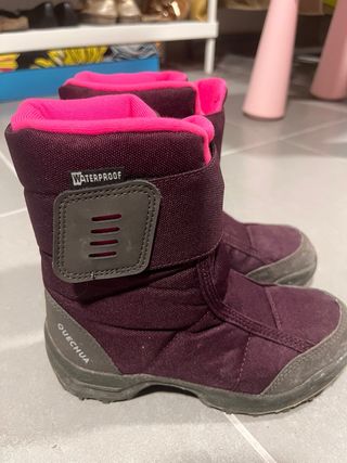 Botas de nieve N 31 Quechua impermeables
