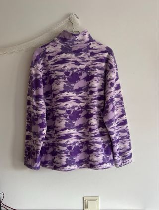 Forro polar mujer estampado