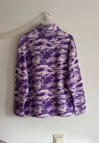 Forro polar mujer estampado