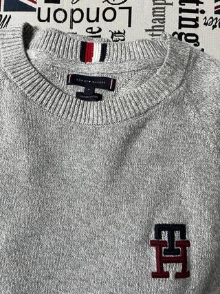 Jersey Tommy Hilfiger Gris