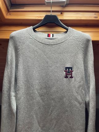 Jersey Tommy Hilfiger Gris