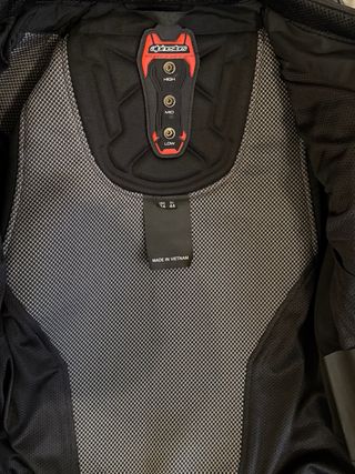 Chaqueta Alpinestars Negra, blanca y amarilla