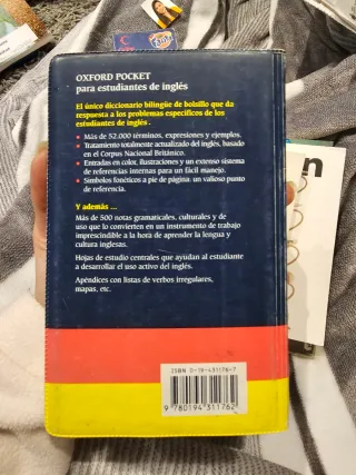 Diccionario Inglés Oxford Pocket