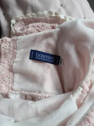 Vestido ceremonia niña rosa