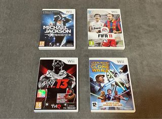 Lote juegos Wii