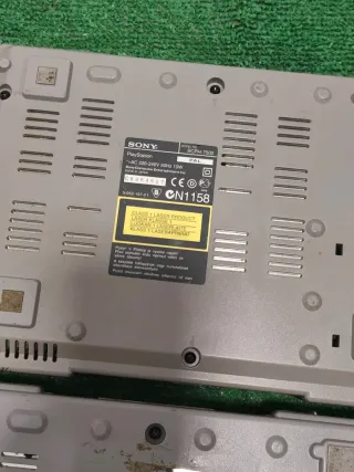 Lotto 2 PlayStation 1 PS1 Sony Grigio