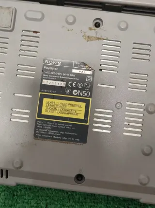 Lotto 2 PlayStation 1 PS1 Sony Grigio