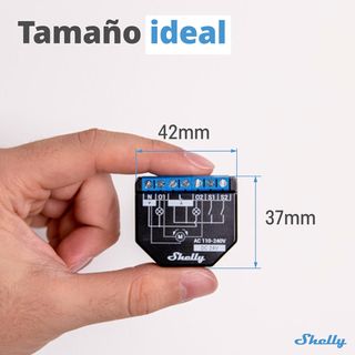 Shelly Plus 2PM - Interruptor Inteligente WiFi & B
