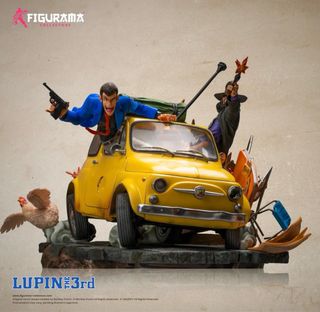 Figurama Lupin the 3rd Lupin Jigen & Fujiko Statue